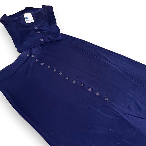 Vintage Matching Button Up Blouse & Skirt Set - Picture 2 of 13